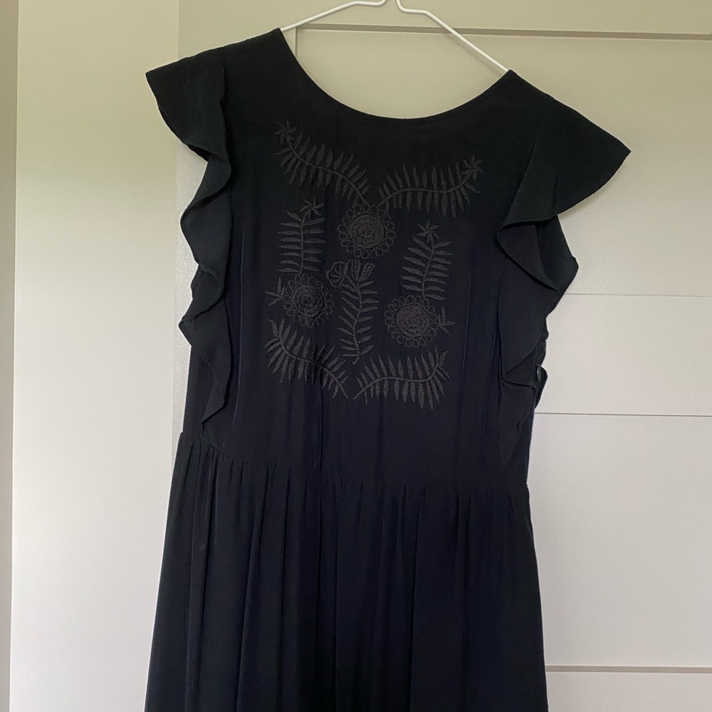 Dress long black
